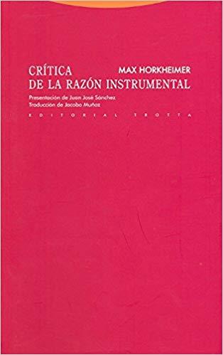 CRITICA DE LA RAZON INSTRUMENTAL | 9788498791525 | HORKHEIMER,MAX | Libreria Geli - Librería Online de Girona - Comprar libros en catalán y castellano