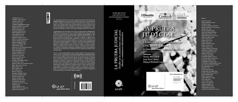 LA PRUEBA JUDICIAL.DESAFIOS EN LAS JURISDICCIONES CIVIL,PENA | 9788481267778 | ABEL LLUCH,XAVIER/PICO I JUNOY,JOAN/RICHARD GONZAL | Libreria Geli - Librería Online de Girona - Comprar libros en catalán y castellano