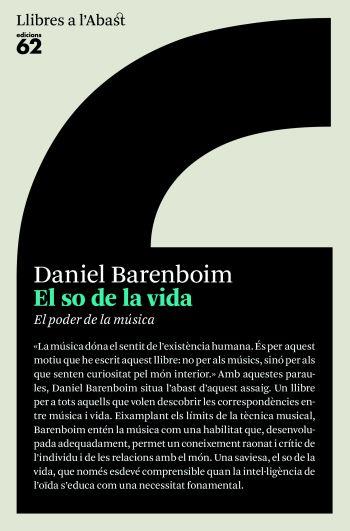 EL SO DE LA VIDA | 9788429761375 | BARENBOIM,DANIEL | Libreria Geli - Librería Online de Girona - Comprar libros en catalán y castellano