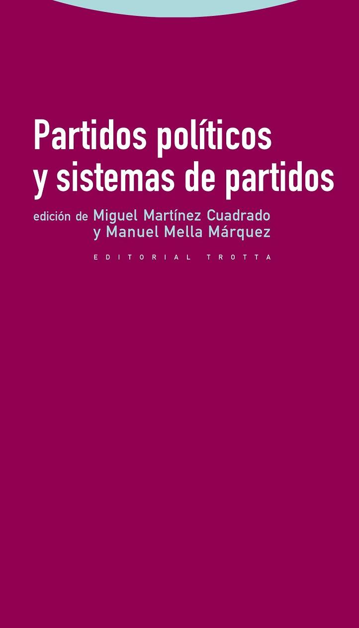 PARTIDOS POLÍTICOS Y SISTEMAS DE PARTIDOS | 9788498792577 | A.A.D.D. | Libreria Geli - Librería Online de Girona - Comprar libros en catalán y castellano