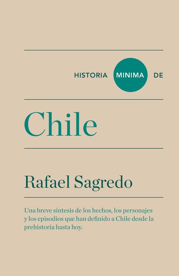HISTORIA MÍNIMA DE CHILE | 9788415832812 | SAGREDO BAEZA,RAFAEL | Libreria Geli - Librería Online de Girona - Comprar libros en catalán y castellano