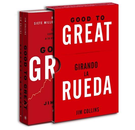 GOOD TO GREAT/GIRANDO LA RUEDA(ESTUCHE) | 9788417963194 | COLLINS,JIM | Libreria Geli - Librería Online de Girona - Comprar libros en catalán y castellano