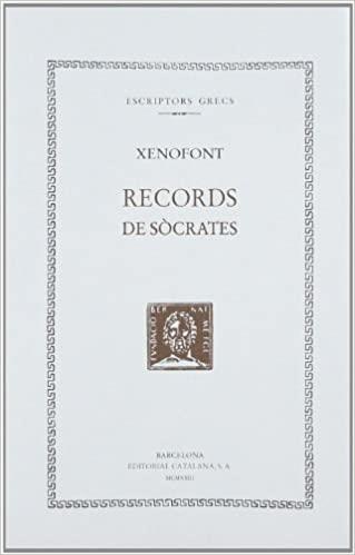 RECORDS DE SÒCRATES | 9788498591590 | XENOFONT | Libreria Geli - Librería Online de Girona - Comprar libros en catalán y castellano