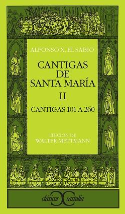 CANTIGAS DE SANTA MARIA(CANTIGAS 101 A 260) | 9788470395222 | ALFONSO X EL SABIO | Llibreria Geli - Llibreria Online de Girona - Comprar llibres en català i castellà