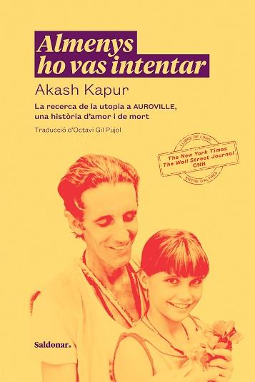 ALMENYS HO VAS INTENTAR | 9788419571083 | KAPUR,AKASH | Libreria Geli - Librería Online de Girona - Comprar libros en catalán y castellano