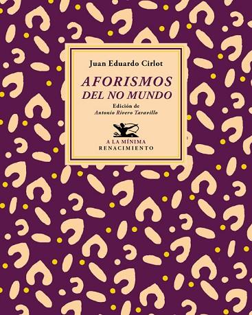 AFORISMOS DEL NO MUNDO | 9788417266226 | CIRLOT,JUAN EDUARDO | Libreria Geli - Librería Online de Girona - Comprar libros en catalán y castellano