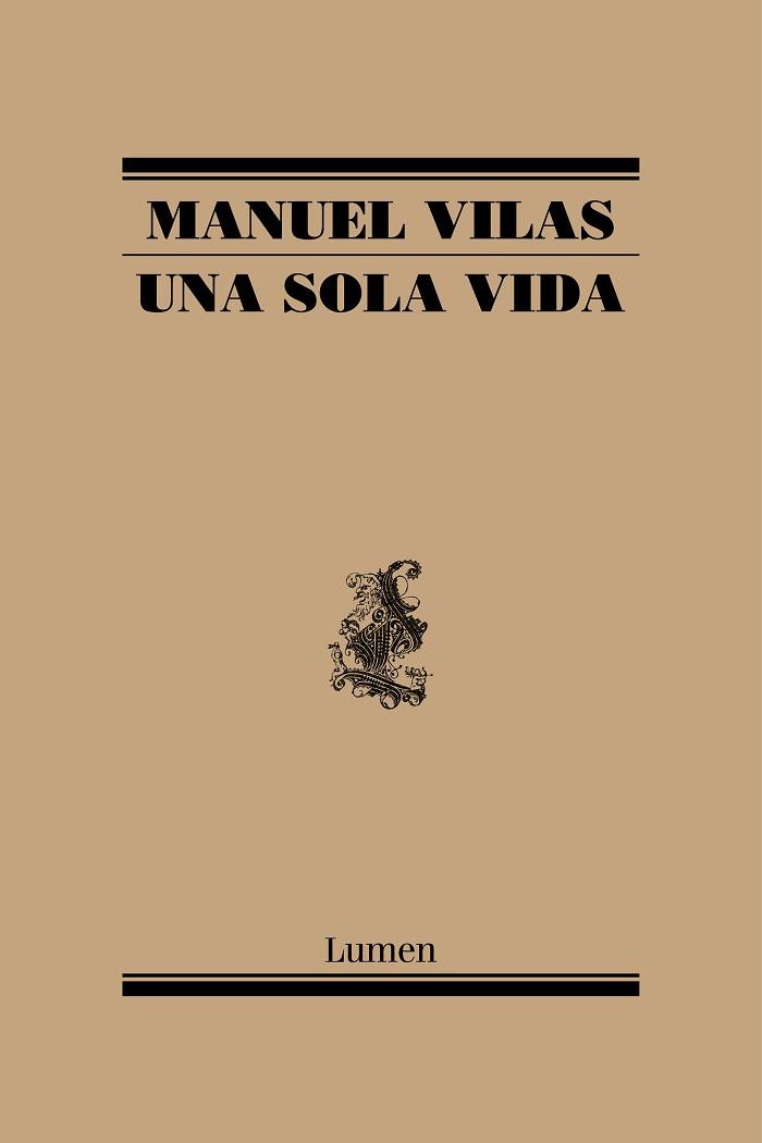 UNA SOLA VIDA | 9788426407634 | VILAS,MANUEL | Libreria Geli - Librería Online de Girona - Comprar libros en catalán y castellano