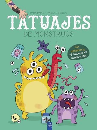 TATUAJES DE MONSTRUOS | 9788408219163 | YOYO | Llibreria Geli - Llibreria Online de Girona - Comprar llibres en català i castellà