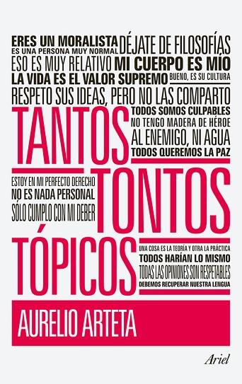 TANTOS TONTOS TÓPICOS | 9788434470644 | ARTETA,AURELIO | Llibreria Geli - Llibreria Online de Girona - Comprar llibres en català i castellà