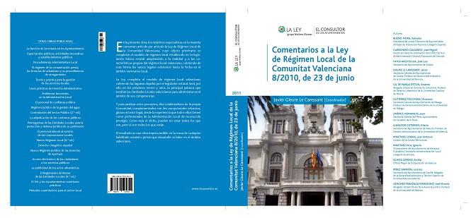 COMENTARIOS A LA LEY DE REGIMEN LOCAL DE LA COMUNITAT VALENC | 9788470525650 | GIEURE LE CARESSANT,JAVIER (COORD) | Llibreria Geli - Llibreria Online de Girona - Comprar llibres en català i castellà