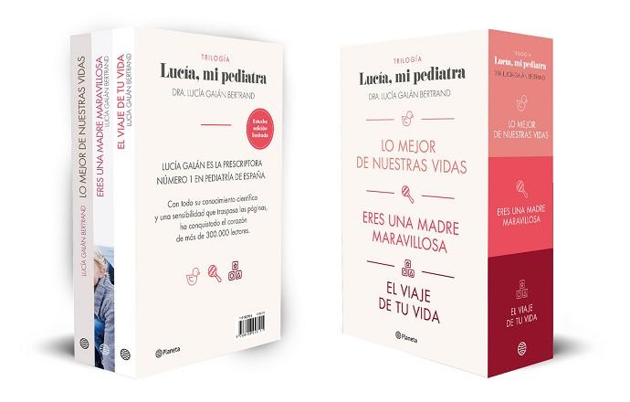ESTUCHE TRILOGÍA DE LUCÍA,MI PEDIATRA | 9788408249221 | GALÁN BERTRAND,LUCÍA | Llibreria Geli - Llibreria Online de Girona - Comprar llibres en català i castellà