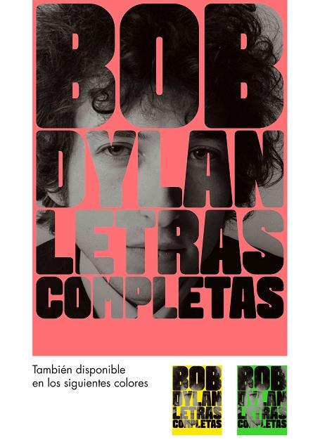 LETRAS COMPLETAS | 9788416665594 | DYLAN,BOB | Llibreria Geli - Llibreria Online de Girona - Comprar llibres en català i castellà
