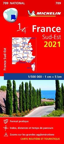 MAPA NATIONAL FRANCIA SUD-EST 2021 | 9782067249059 | A.A.V.V. | Llibreria Geli - Llibreria Online de Girona - Comprar llibres en català i castellà