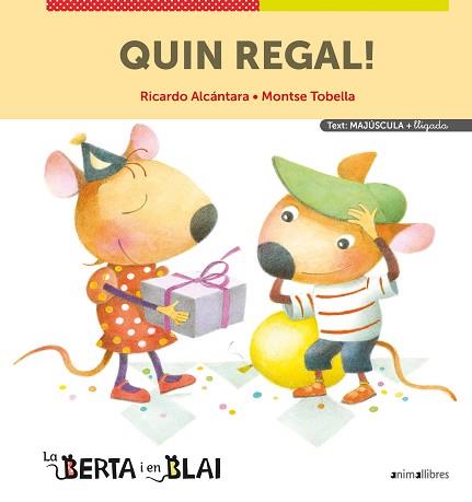QUIN REGAL!(MAJÚSCULES + LLIGADA) | 9788418592331 | ALCÁNTARA,RICARDO | Llibreria Geli - Llibreria Online de Girona - Comprar llibres en català i castellà