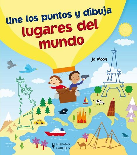 UNE LOS PUNTOS Y DIBUJA LUGARES DEL MUNDO | 9788425521409 | MOON,JO | Llibreria Geli - Llibreria Online de Girona - Comprar llibres en català i castellà