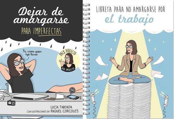 DEJAR DE AMARGARSE PARA IMPERFECTAS/LIBRETA PARA NO AMARGARSE EN EL TRABAJO | 9788408143680 | TABOADA,LUCÍA/CÓRCOLES,RAQUEL | Llibreria Geli - Llibreria Online de Girona - Comprar llibres en català i castellà