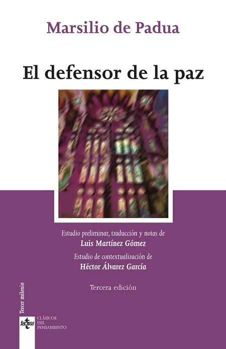 EL DEFENSOR DE LA PAZ | 9788430981588 | PADUA,MARSILIO DE | Llibreria Geli - Llibreria Online de Girona - Comprar llibres en català i castellà