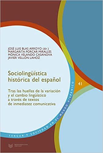 SOCIOLINGÜÍSTICA HISTÓRICA DEL ESPAÑOL | 9788491920588 | Llibreria Geli - Llibreria Online de Girona - Comprar llibres en català i castellà