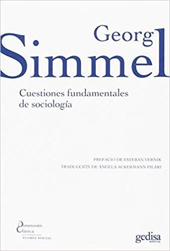 CUESTIONES FUNDAMENTALES DE SOCIOLOGÍA | 9788417341442 | SIMMEL,GEORGE | Llibreria Geli - Llibreria Online de Girona - Comprar llibres en català i castellà