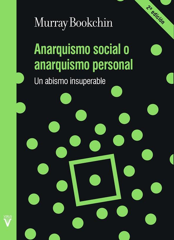 ANARQUISMO SOCIAL O ANARQUISMO PERSONAL.UN ABISMO INSUPERABLE | 9788492559947 | BOOKCHIN,MURRAY | Llibreria Geli - Llibreria Online de Girona - Comprar llibres en català i castellà