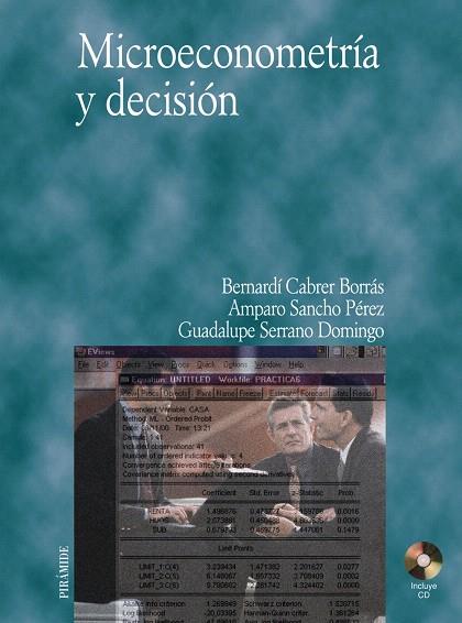 MICROECONOMETRIA Y DECISION | 9788436815375 | CABRER,BERNARDI/SANCHO,AMPARO/SERRANO... | Llibreria Geli - Llibreria Online de Girona - Comprar llibres en català i castellà