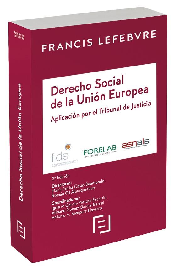 DERECHO SOCIAL DE LA UNION EUROPEA(2ª EDICION 2019) | 9788417794156 | Llibreria Geli - Llibreria Online de Girona - Comprar llibres en català i castellà