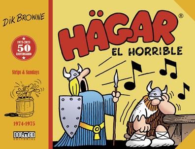 HAGAR EL HORRIBLE 1974-1975 | 9788419740458 | BROWNE,DIK | Llibreria Geli - Llibreria Online de Girona - Comprar llibres en català i castellà