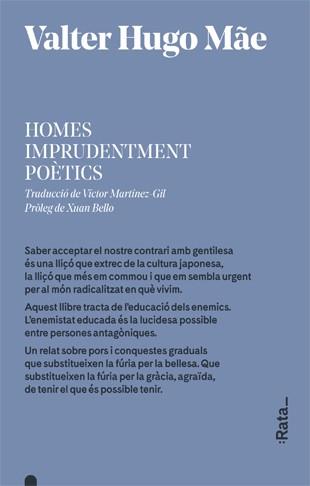 HOMES IMPRUDENTMENT POèTICS | 9788416738380 | HUGO MÃE,VALTER | Llibreria Geli - Llibreria Online de Girona - Comprar llibres en català i castellà