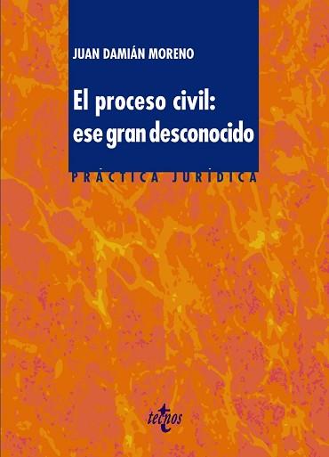 EL PROCESO CIVIL:ESE GRAN DESCONOCIDO | 9788430981106 | DAMIÁN MORENO,JUAN | Llibreria Geli - Llibreria Online de Girona - Comprar llibres en català i castellà