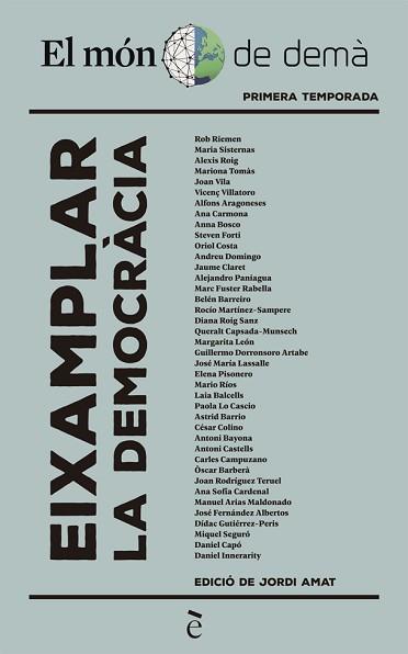 EIXAMPLAR LA DEMOCRÀCIA | 9788441232235 | AMAT,JORDI | Llibreria Geli - Llibreria Online de Girona - Comprar llibres en català i castellà