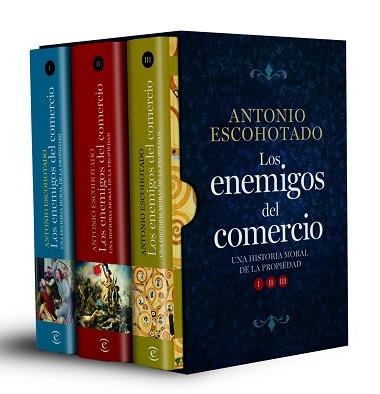 TRILOGÍA LOS ENEMIGOS DEL COMERCIO | 9788467057621 | ESCOHOTADO,ANTONIO | Llibreria Geli - Llibreria Online de Girona - Comprar llibres en català i castellà