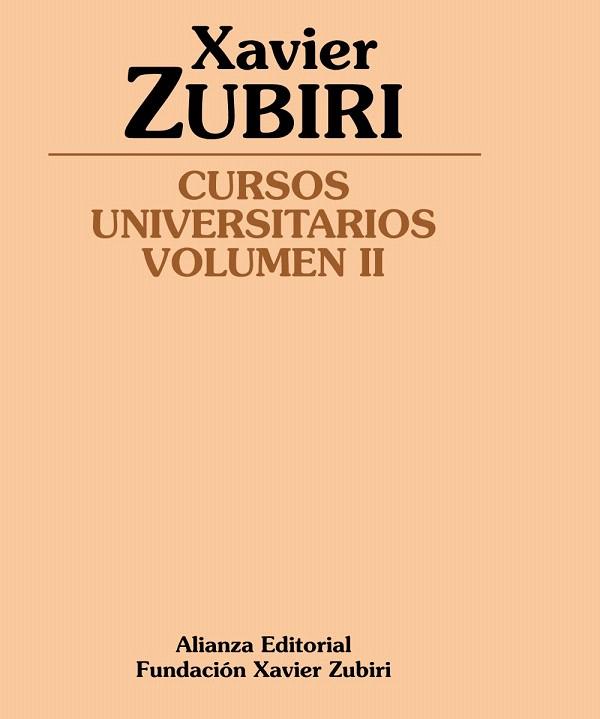 CURSOS UNIVERSITARIOS-2 | 9788420687926 | ZUBIRI,XAVIER | Llibreria Geli - Llibreria Online de Girona - Comprar llibres en català i castellà