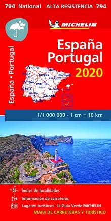 MAPA NATIONAL ESPAÑA - PORTUGAL 2020 "ALTA RESISTENCIA" | 9782067244320 | Llibreria Geli - Llibreria Online de Girona - Comprar llibres en català i castellà