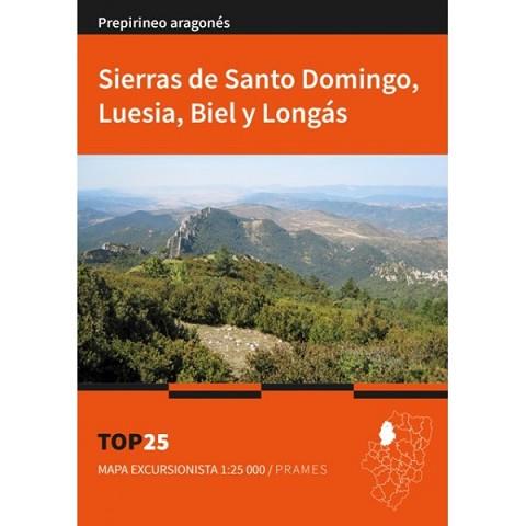 MAPA SIERRAS DE SANTO DOMINGO 1:25.000 (N.E) | 9788483215432 | Llibreria Geli - Llibreria Online de Girona - Comprar llibres en català i castellà