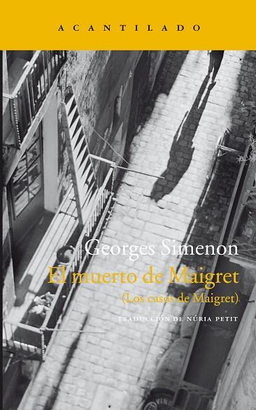EL MUERTO DE MAIGRET | 9788416748167 | SIMENON,GEORGES | Llibreria Geli - Llibreria Online de Girona - Comprar llibres en català i castellà