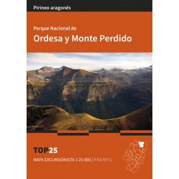 MAPA ORDESA Y MONTE PERDIDO 1:25.000 (N.E) | 9788483215418 | Llibreria Geli - Llibreria Online de Girona - Comprar llibres en català i castellà