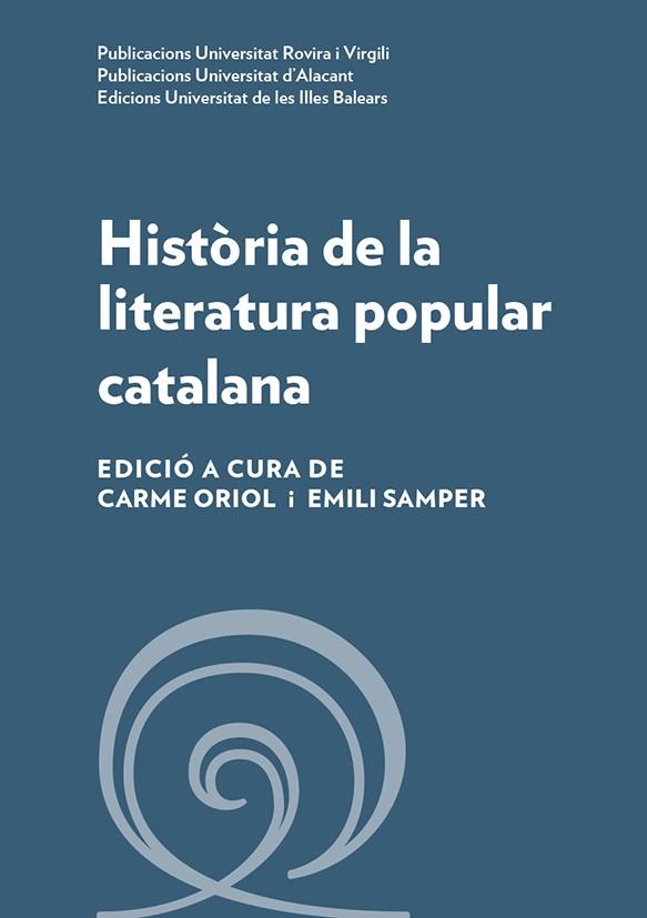 HISTÒRIA DE LA LITERATURA POPULAR CATALANA | 9788484246688 | V.V.A.A. | Llibreria Geli - Llibreria Online de Girona - Comprar llibres en català i castellà