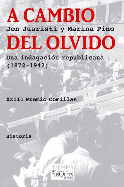 A CAMBIO DEL OLVIDO | 9788483833131 | JUARISTI,JON/PINO,MARINA | Llibreria Geli - Llibreria Online de Girona - Comprar llibres en català i castellà
