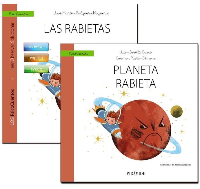 GUÍA: LAS RABIETAS + CUENTO: PLANETA RABIETA | 9788436839494 | SALGUERO NOGUERA, JOSÉ MARTÍN/PASTOR GIMENO, CARMEN/SEVILLÁ GASCÓ, JUAN | Llibreria Geli - Llibreria Online de Girona - Comprar llibres en català i castellà