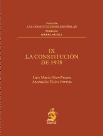 LA CONSTITUCIÓN DE 1978(LAS CONSTITUCIONES ESPAÑOLAS-IX) | 9788498900200 | DÍEZ-PICAZO,LUIS MARIA/ ELVIRA PERALES,ACENSION | Llibreria Geli - Llibreria Online de Girona - Comprar llibres en català i castellà