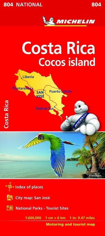 MAPA NATIONAL COSTA RICA | 9782067229433 | VARIOS AUTORES | Llibreria Geli - Llibreria Online de Girona - Comprar llibres en català i castellà