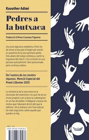 PEDRES A LA BUTXACA | 9788417339586 | ADIMI,KAOUTHER | Llibreria Geli - Llibreria Online de Girona - Comprar llibres en català i castellà
