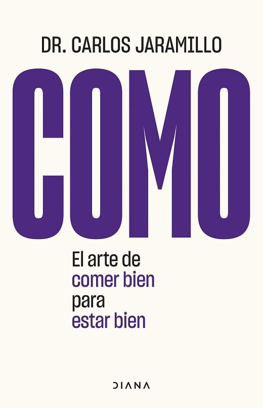 COMO.EL ARTE DE COMER BIEN PARA ESTAR BIEN | 9788411190138 | JARAMILLO,CARLOS | Llibreria Geli - Llibreria Online de Girona - Comprar llibres en català i castellà