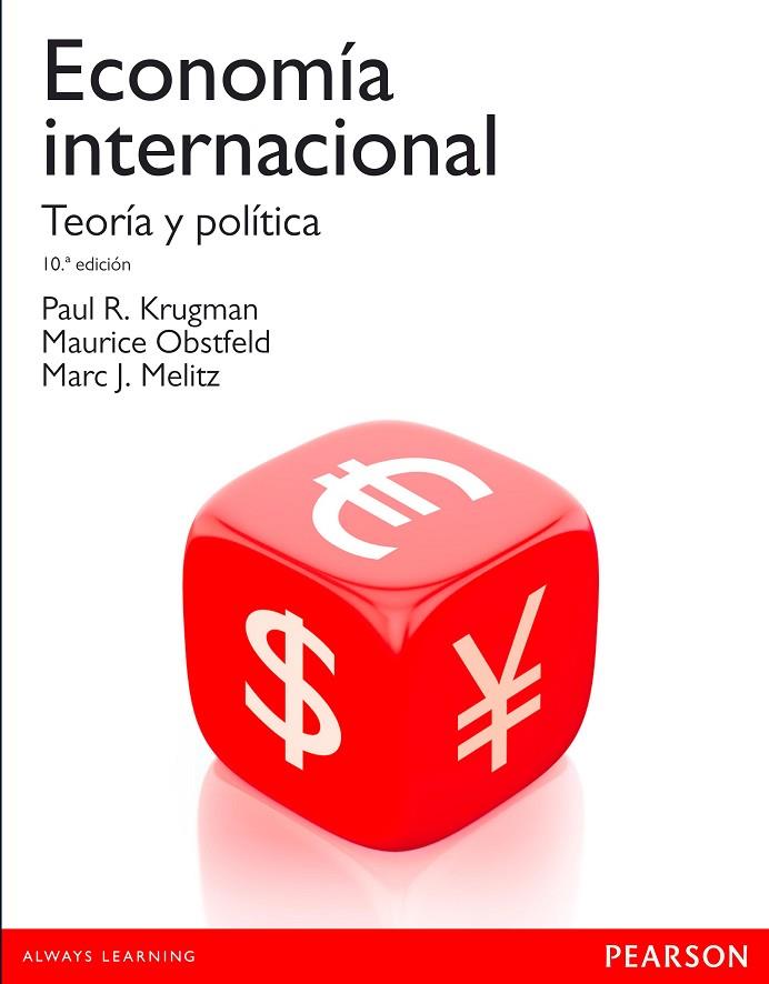 ECONOMÍA INTERNACIONAL.TEORIA Y POLITICA(10ª EDICION 2016) | 9788490352960 | KRUGMAN,PAUL | Llibreria Geli - Llibreria Online de Girona - Comprar llibres en català i castellà