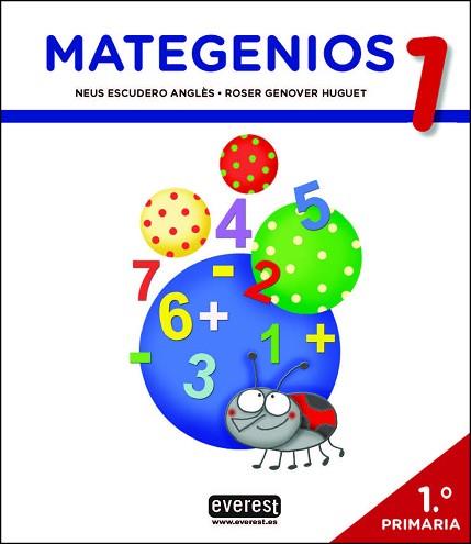 MATEGENIOS  1 | 9788428343725 | ESCUDERO ANGLÈS,NEUS/GENOVER HUGUET,ROSER | Llibreria Geli - Llibreria Online de Girona - Comprar llibres en català i castellà