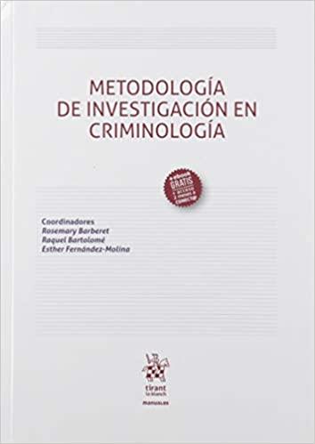 METODOLOGÍA DE INVESTIGACIÓN EN CRIMINOLOGÍA | 9788413136202 | BARBERET,ROSEMARY | Llibreria Geli - Llibreria Online de Girona - Comprar llibres en català i castellà