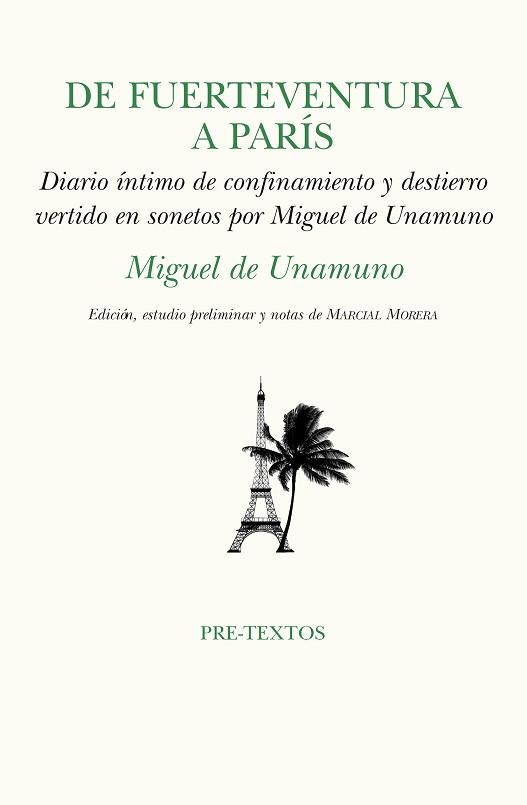 DE FUERTEVENTURA A PARÍS | 9788418178580 | DE UNAMUNO,MIGUEL | Llibreria Geli - Llibreria Online de Girona - Comprar llibres en català i castellà