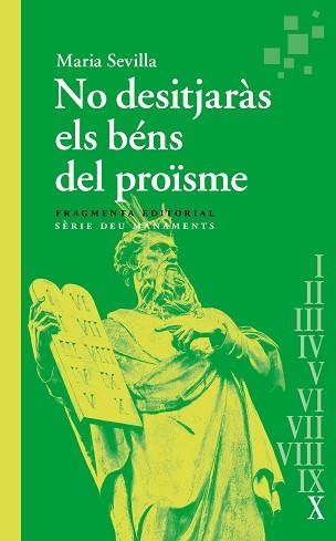 NO DESITJARÀS ELS BÉNS DEL PROÏSME | 9788410188068 | SEVILLA PARIS, MARIA | Libreria Geli - Librería Online de Girona - Comprar libros en catalán y castellano
