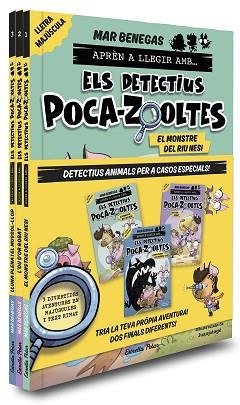 APRÈN A LLEGIR AMB... ELS DETECTIUS POCA-ZOOLTES! 1-3. EN LLETRA MAJÚSCULA(PACK) | 9788413897998 | BENEGAS, MAR | Llibreria Geli - Llibreria Online de Girona - Comprar llibres en català i castellà