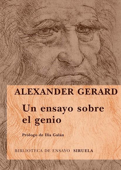 ENSAYO SOBRE EL GENIO | 9788498412574 | GERARD,ALEXANDER | Llibreria Geli - Llibreria Online de Girona - Comprar llibres en català i castellà